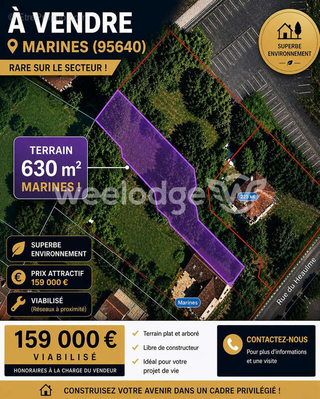 Terrain à MARINES