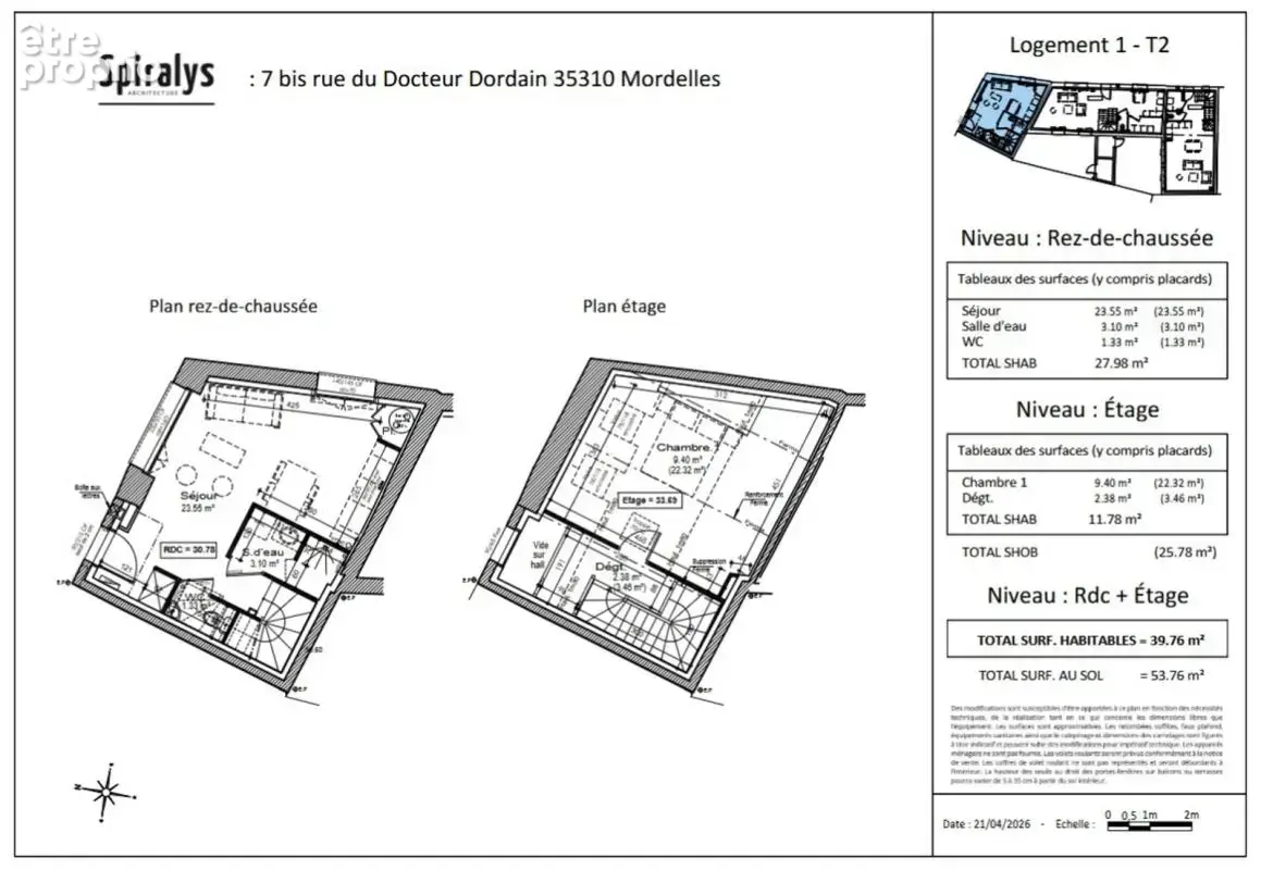 Maison à MORDELLES