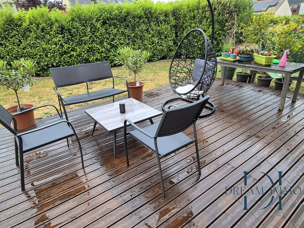 terasse - Maison à GASNY