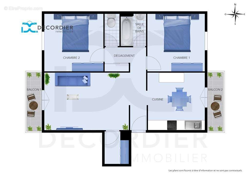 Appartement à EVIAN-LES-BAINS