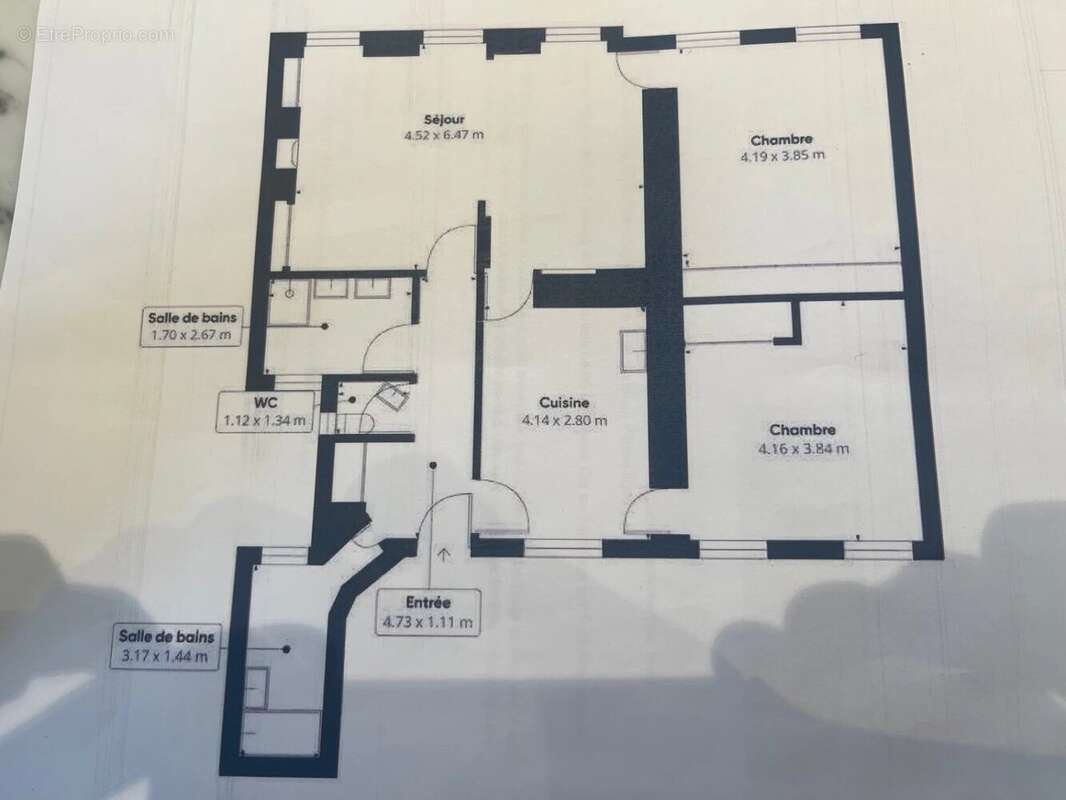 Appartement à PARIS-9E