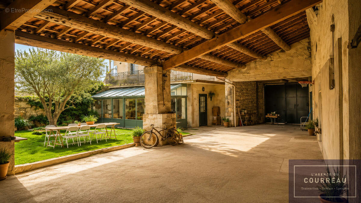 Maison Vigneronne d'Exception à Mudaison   225 m2 avec Piscine et Dépendance - photo 3