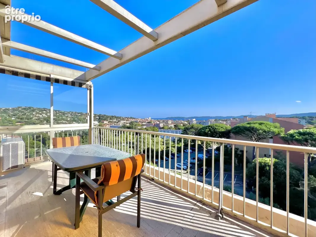 Appartement deux pièces dernier étage avec vue mer panoramique à Sainte Maxime - photo 3