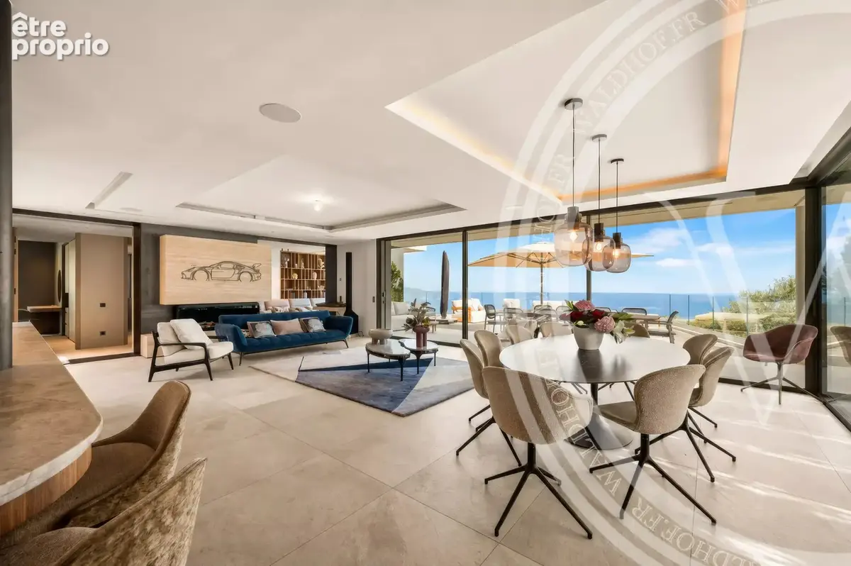 Villa contemporaine avec vue mer à Roquebrune-Cap-Martin - photo 4