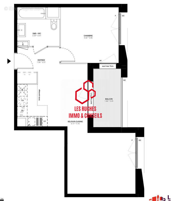 Appartement à MONTEVRAIN