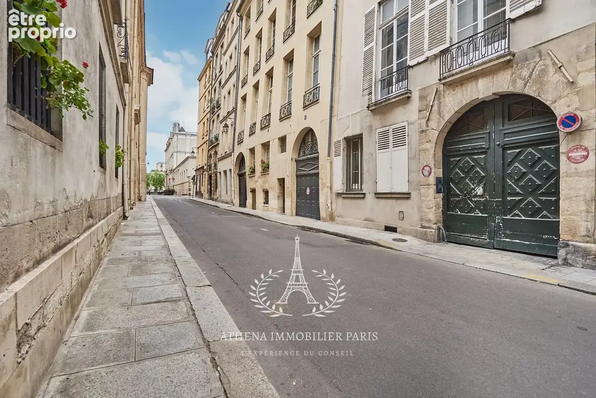 75004  ÎLE SAINT-LOUIS – Duplex en parfait état - photo 13