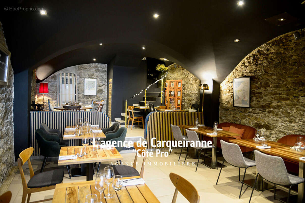 A vendre fonds de commerce restaurant de 105 m2  entierement equipe et disposant d'une belle terrasse idealement situe au centre - photo 4