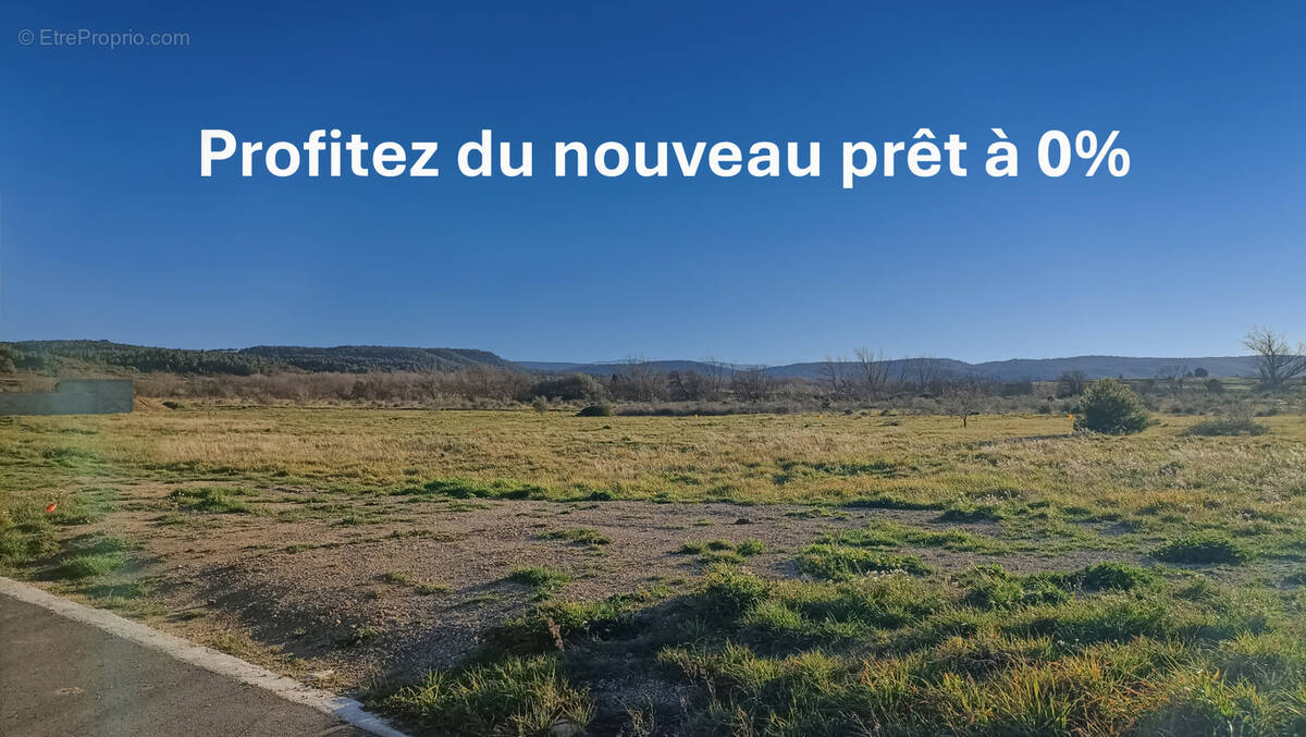 Terrain à FERRALS-LES-CORBIERES