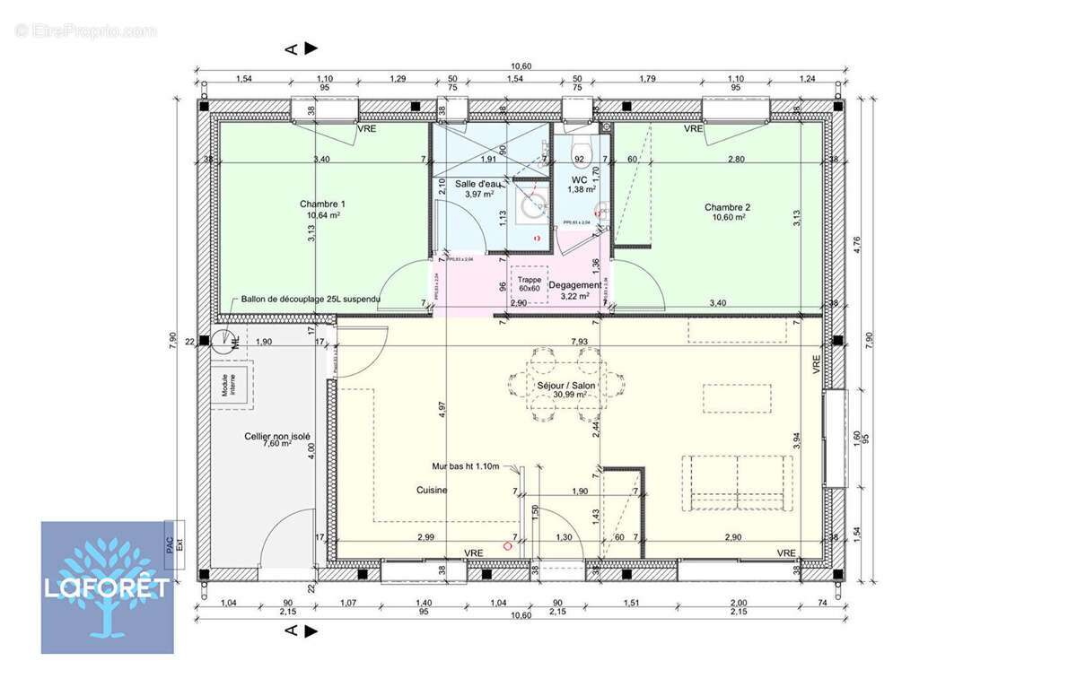 Maison à SAINT-OUEN-DES-ALLEUX