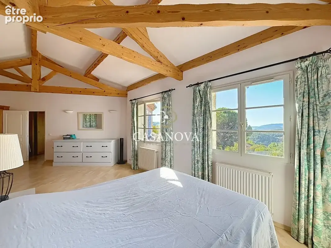 Lodeve  villa avec vue panoramique sur la campagne et le lac du salagou - photo 7