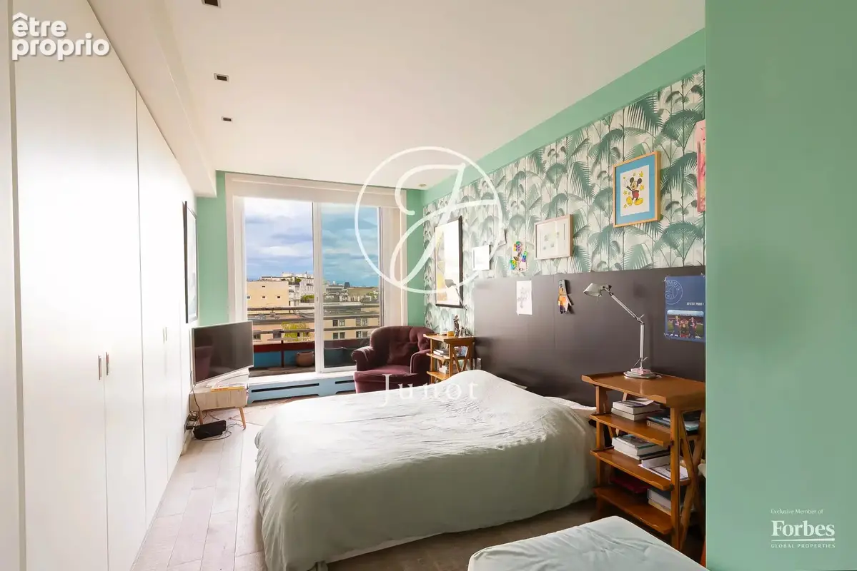 Paris 16e - MONTMORENCY / JASMIN - Appartement - 4 pièces - 113,46m² Carrez - 2 chambres - Balcon - Vue ciel - photo 9