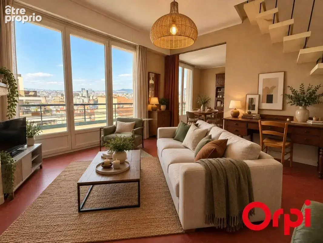 Appartement t3/4 marseille 13007 – dernier étage – vue mer panoramique – terrasse et balcons - photo 11