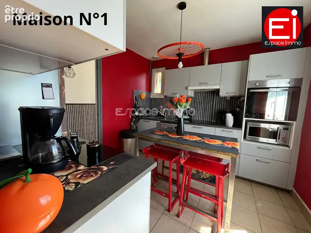 Ensemble immobilier de deux maisons - loue et libre - canteleu - 57m² + 67m² - jardin - photo 3