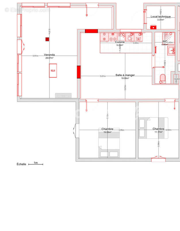 Maison à MONDONVILLE