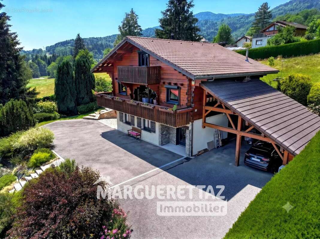 Chalet - vue dégagée - calme - 164 m² habitables - 2705 m² de terrain clôturé - Cœur de Boëge ! - photo 28