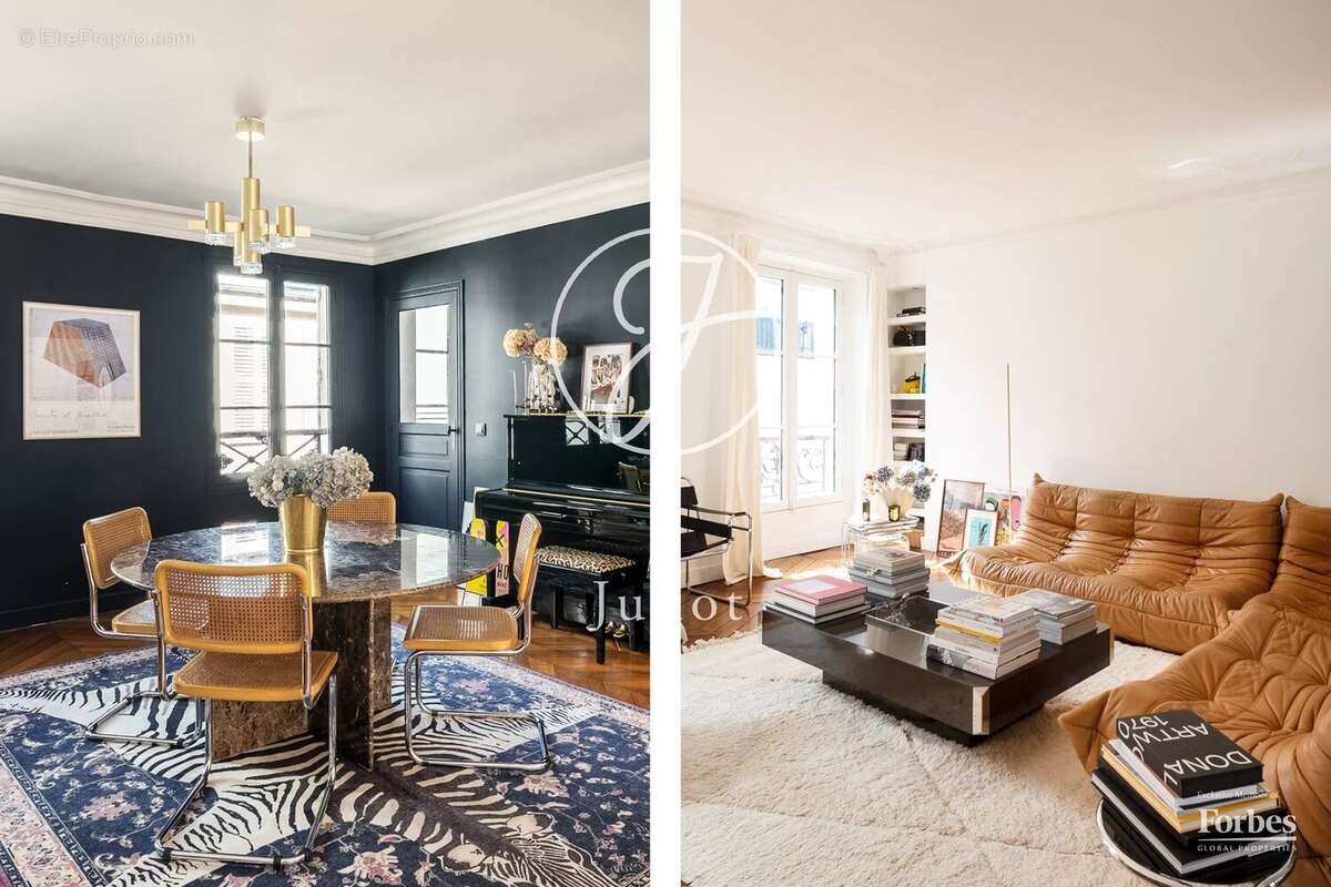 Paris 9e - SAINT-GEORGES - Appartement - 117,68m² Carrez - 6 pièces - Charme de l'ancien - photo 6