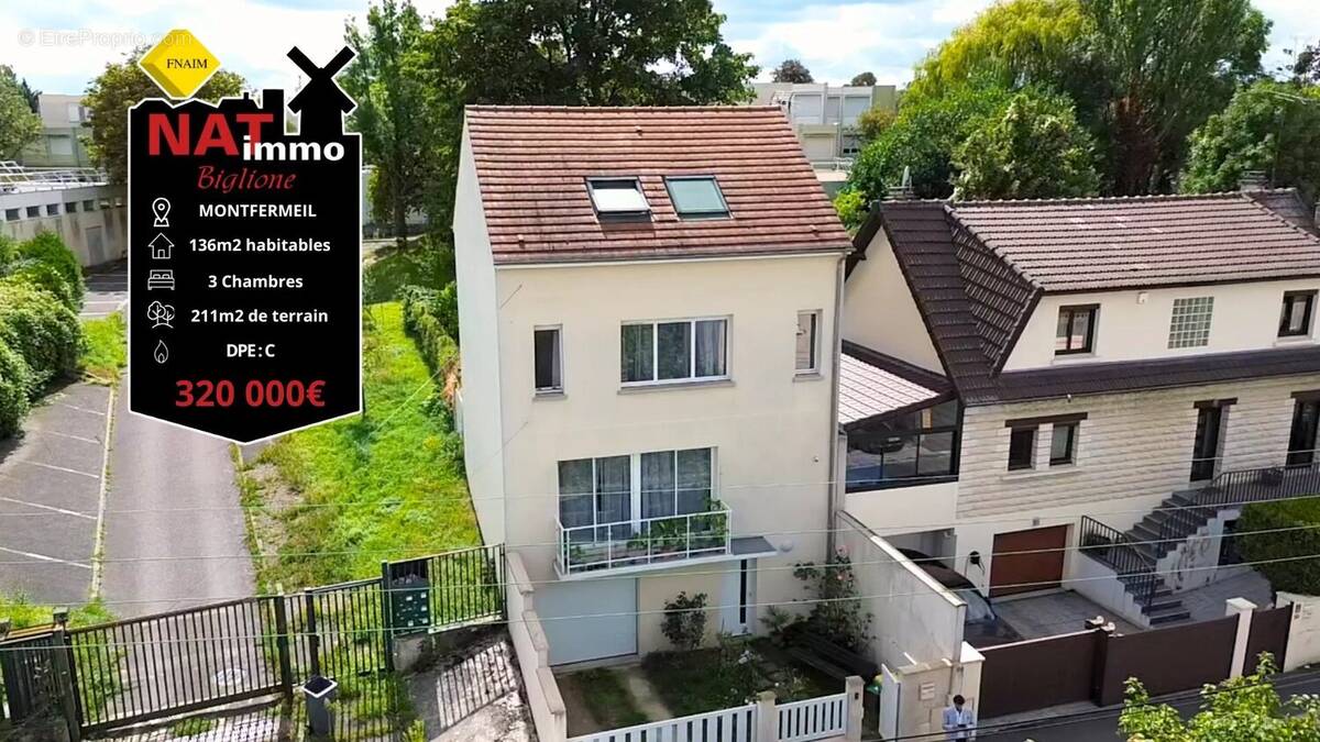 Maison à MONTFERMEIL