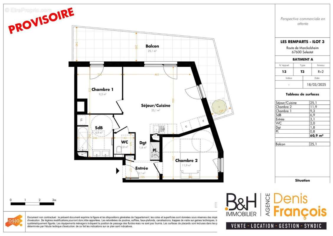 Appartement à SELESTAT