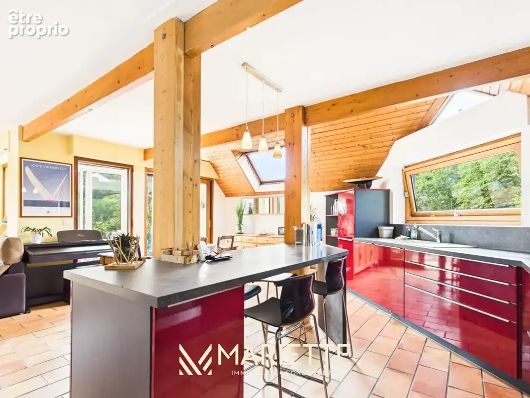 "ENEZ" La Forêt Fouesnant - Maison à l'architecture singulière avec sous-sol total - photo 8