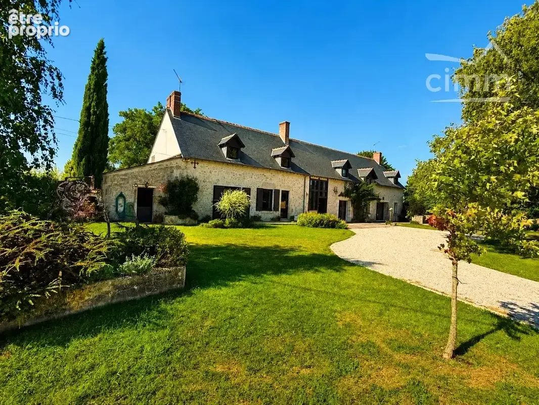 Longère de caractère en pierre – 6 chambres – 2 suites en rez-de-chaussée – 6 000 m² – entre blois et vendôme - photo 3