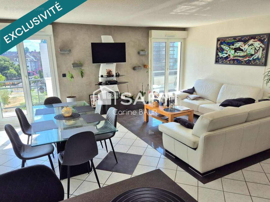 Appartement 83 m² à Mulhouse  - photo 2
