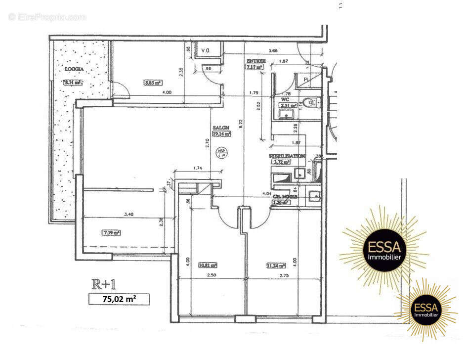 Appartement à BAILLY