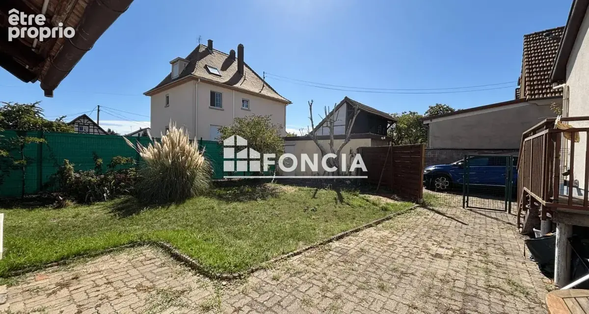 Maison 100m2 - terrain 356m2 - garage - illkirch - photo 2