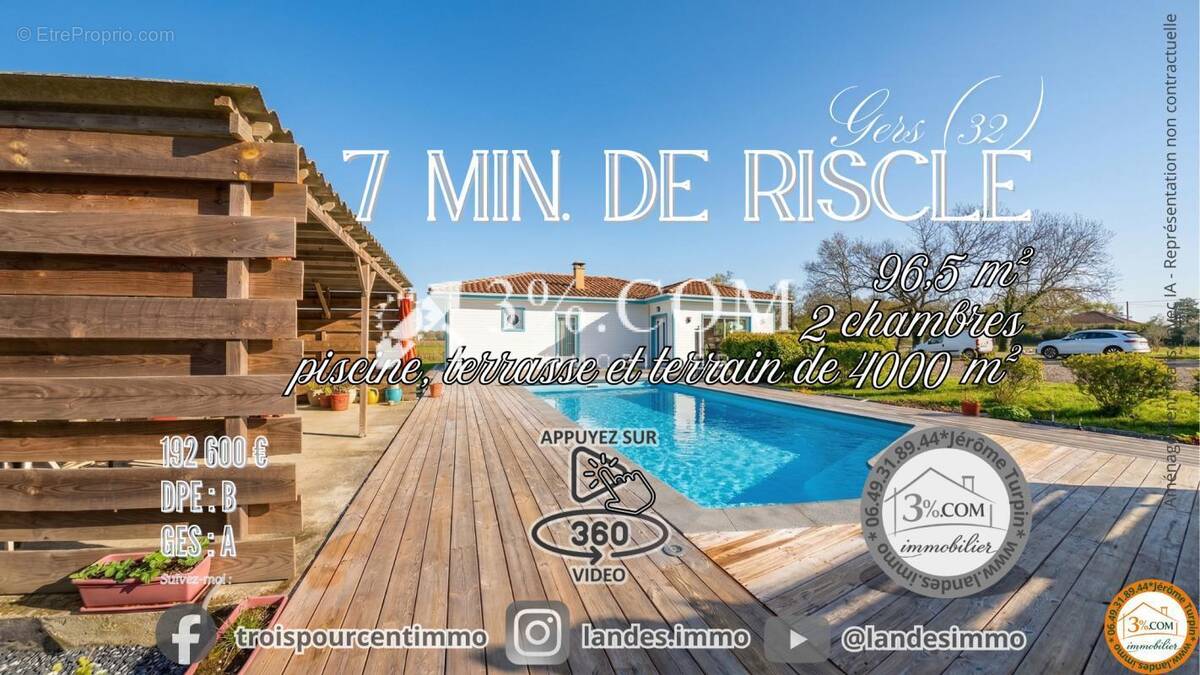Maison à RISCLE