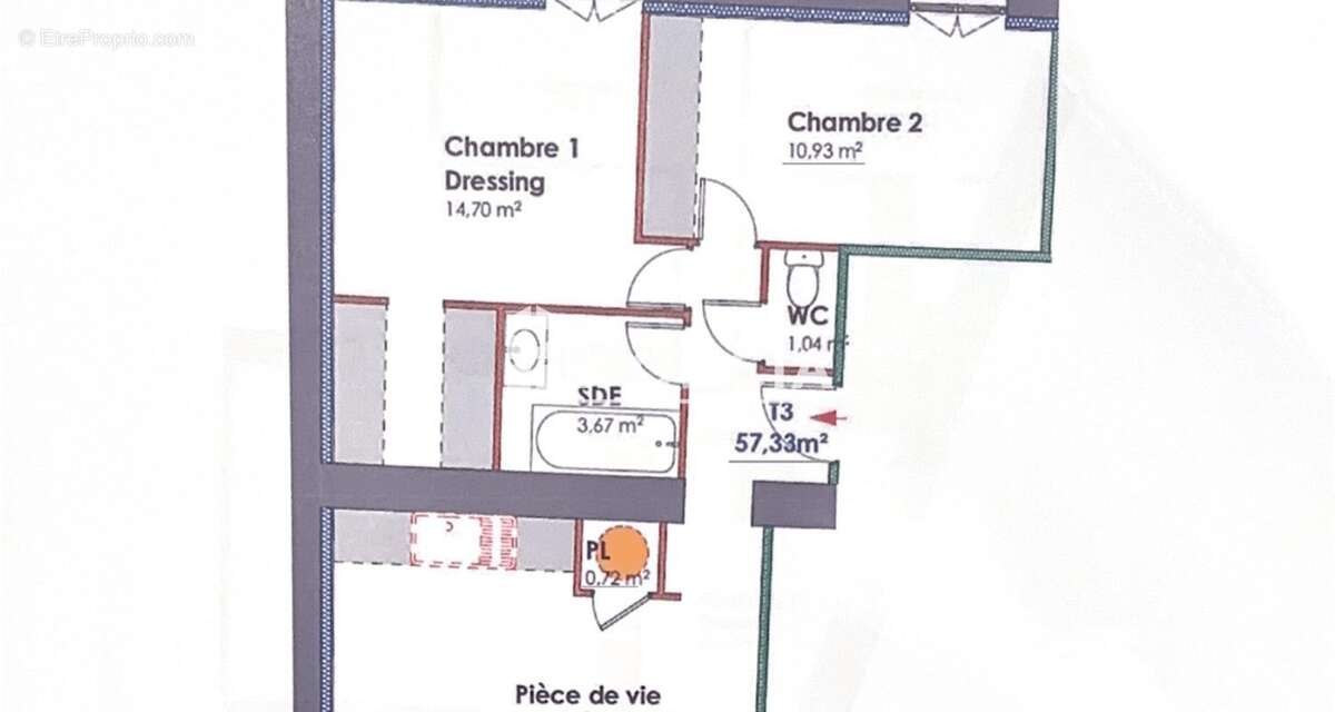 Appartement à THEZAN-LES-BEZIERS