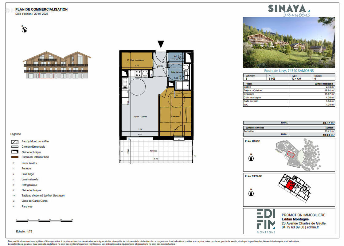 Appartement à SAMOENS