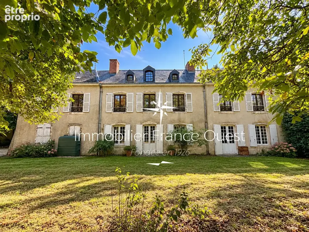 Grande demeure Bourgeoise avec 9 ha de bois - photo 16