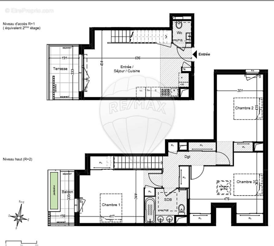 Appartement à SAINT-LAURENT-DU-VAR