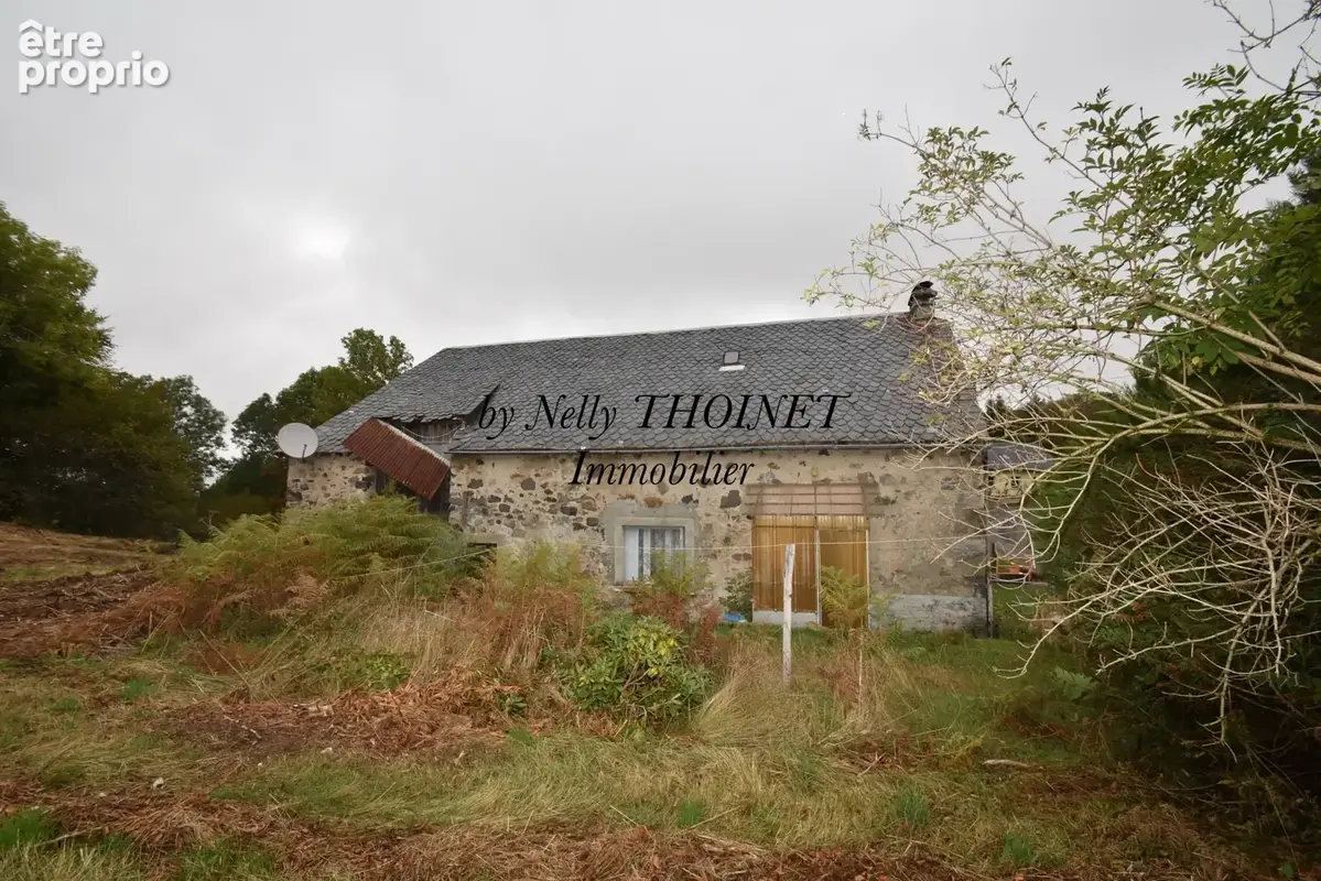 Dépt.63, SAINT-DONAT, ANCIENNE FERMETTE, 100 m2, garage et terrain 753 m2 - photo 2