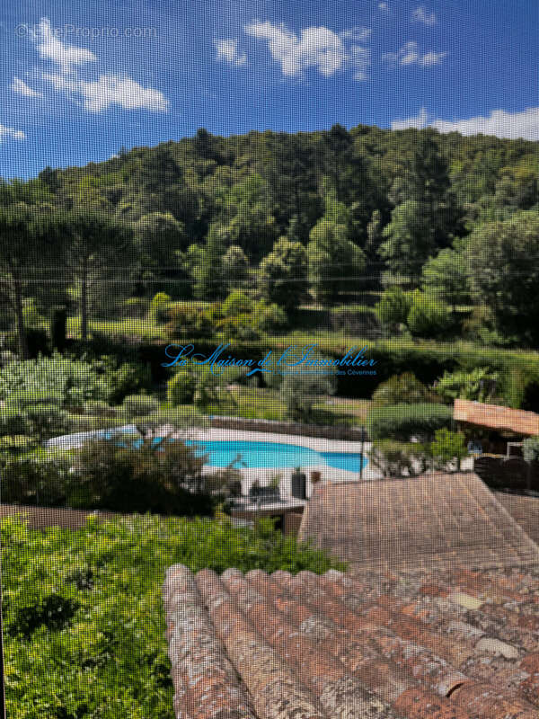 Proche Anduze, Ancienne magnanerie de 1844 rénovée de 242 m2 hab, garage de 60 m2 et 110 m2 de dep, avec pisci - photo 2