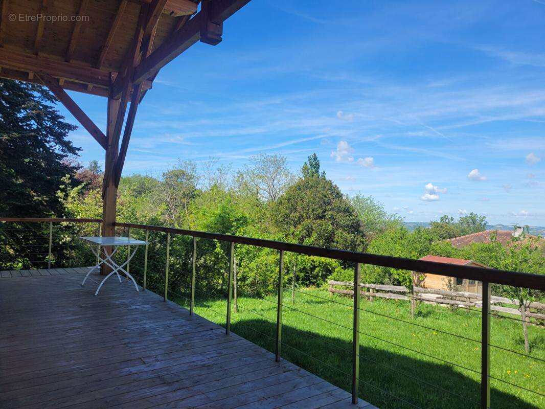 81540 - Sorèze - Chalet bois récent au pied de la Montagne Noire- 3 pièces- 68 m² sur terrain de 1050m² - photo 2
