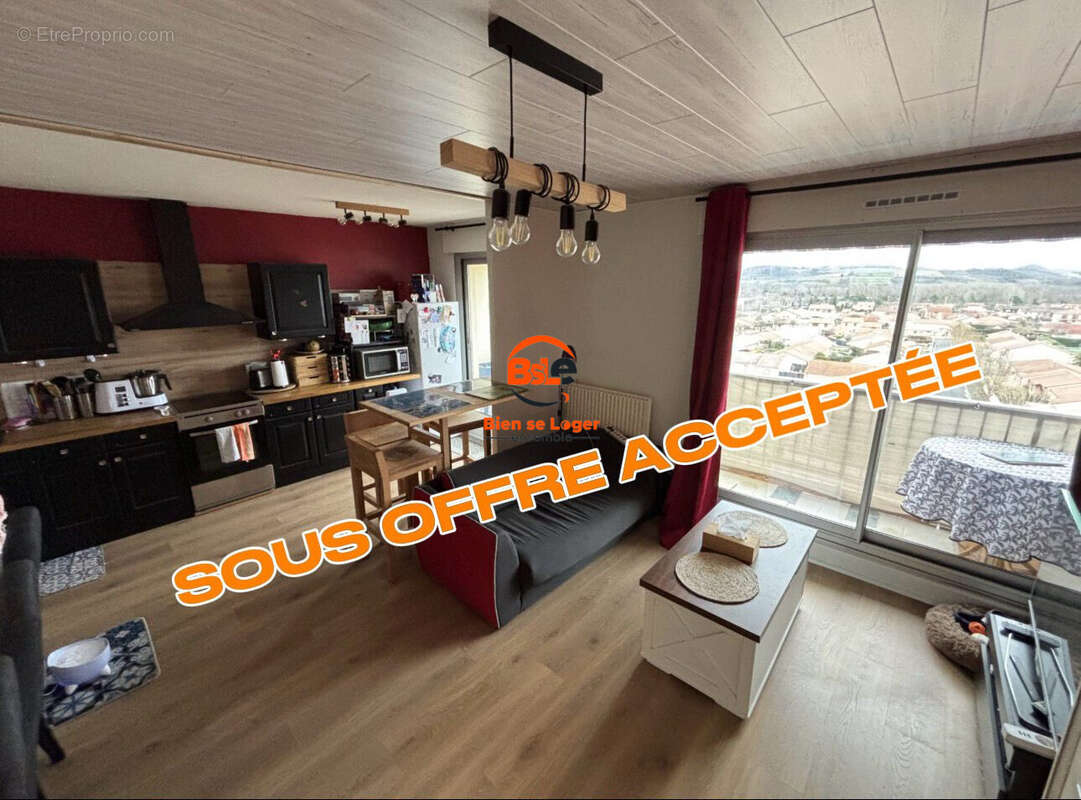 VENTE APPARTEMENT 2 CHAMBRES BALCON CAVE AGENCE BSLE BIEN SE LOGER ENSEMBLE COURNON  - Appartement à COURNON-D'AUVERGNE