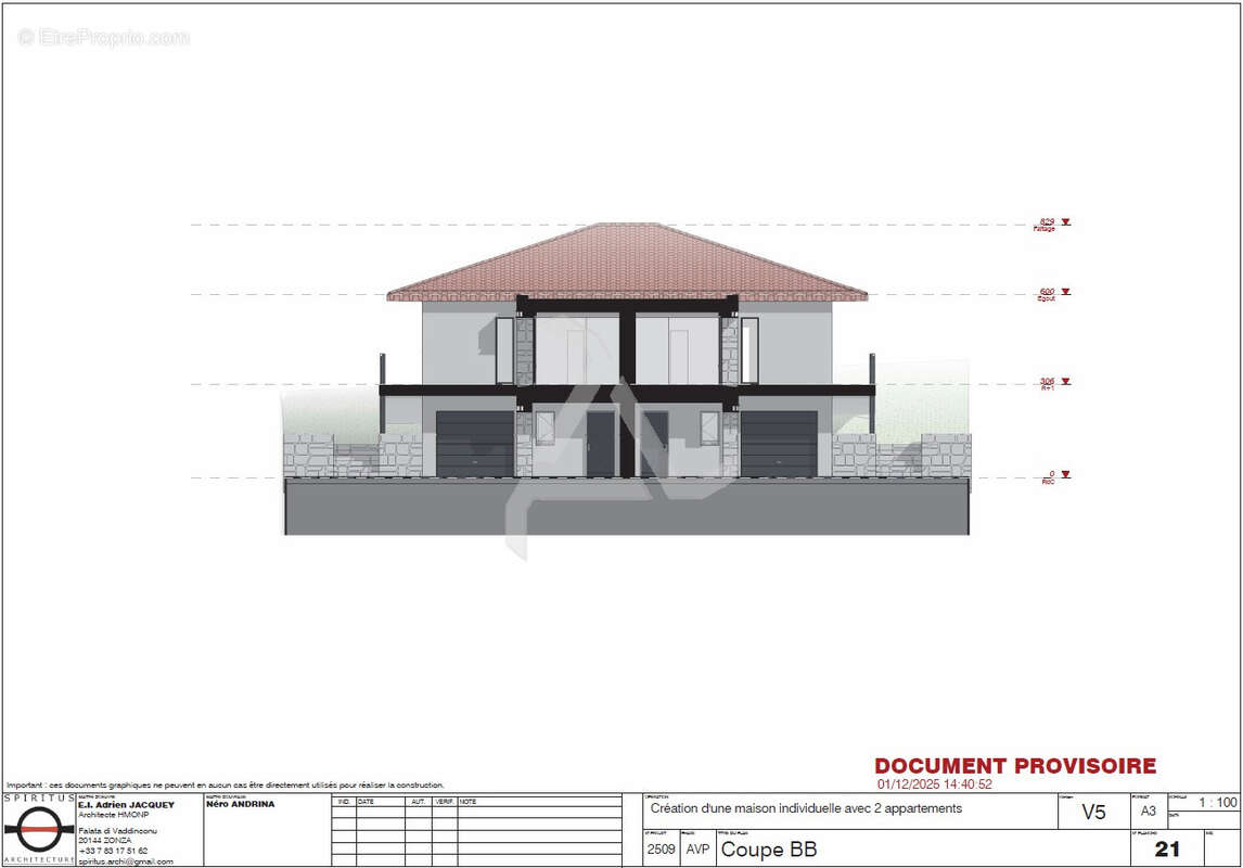 Appartement à FIGARI