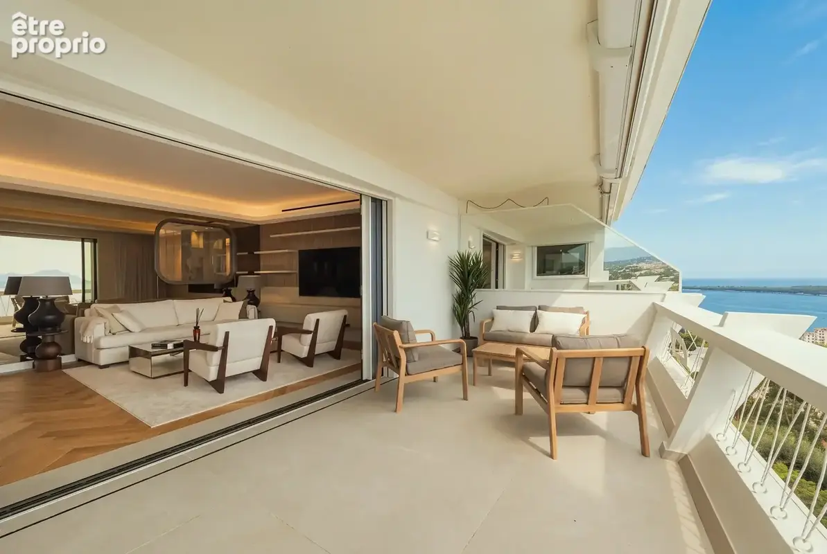 Appartement d’Exception en Dernier Étage avec Vue Mer – Cannes Californie - photo 2