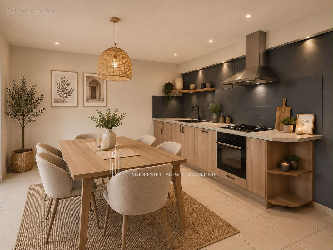 Appartement T4 Rez de jardin Roussillon le Haut - Agence Immocenter Chanas - photo 4