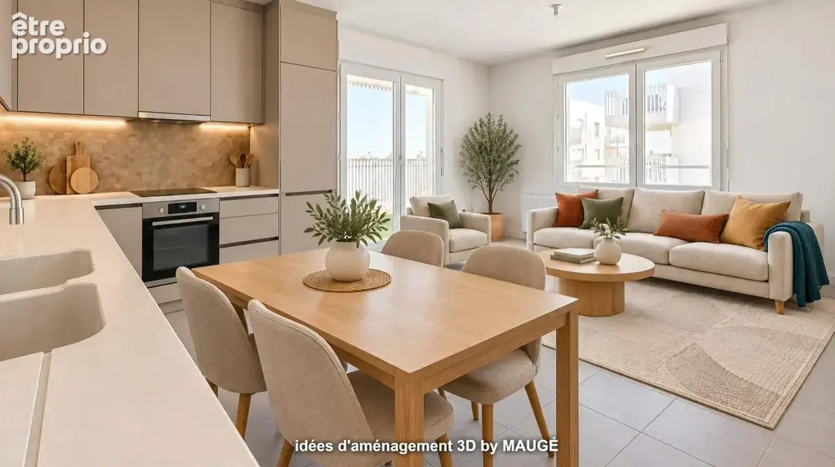 Appartement - 2 Chambres  Terrasse - Garage en sus - Place de parking - Proche commodités - photo 6
