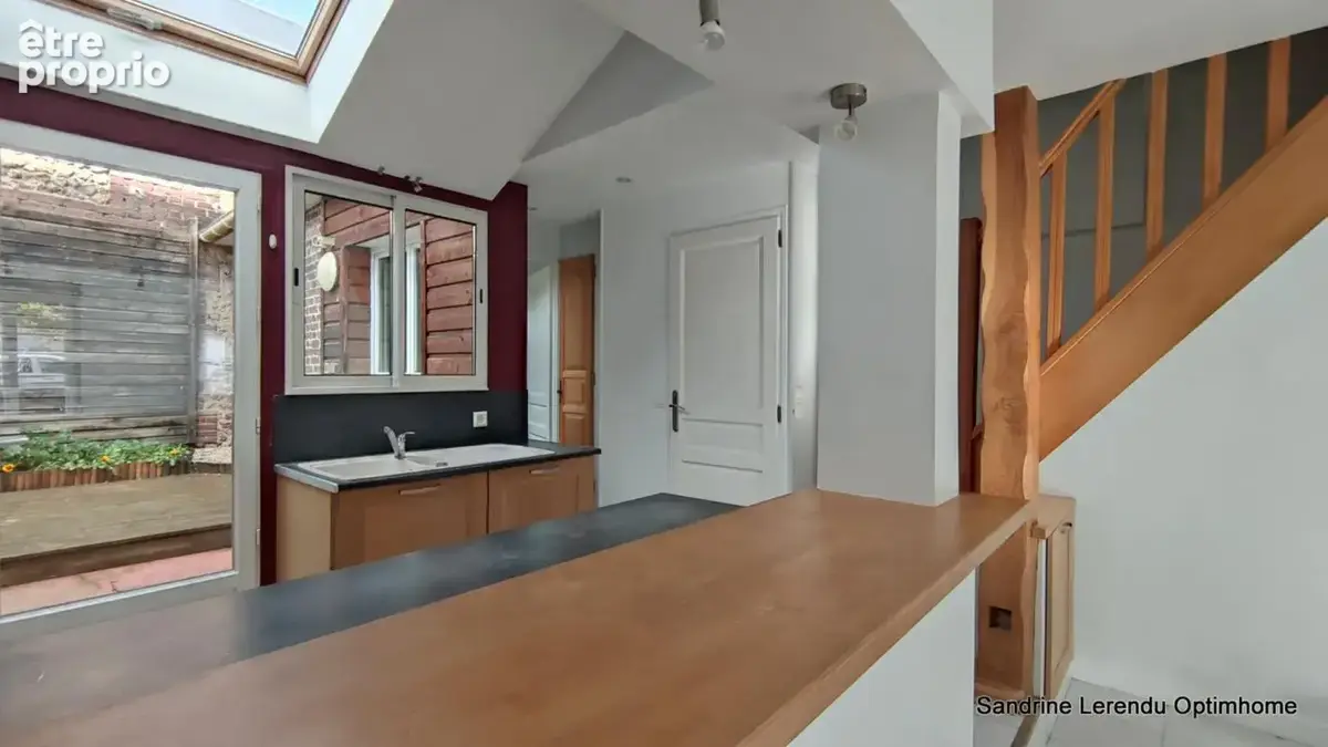 Darnétal – maison de ville restaurée avec cour – proche rouen et chu - photo 8