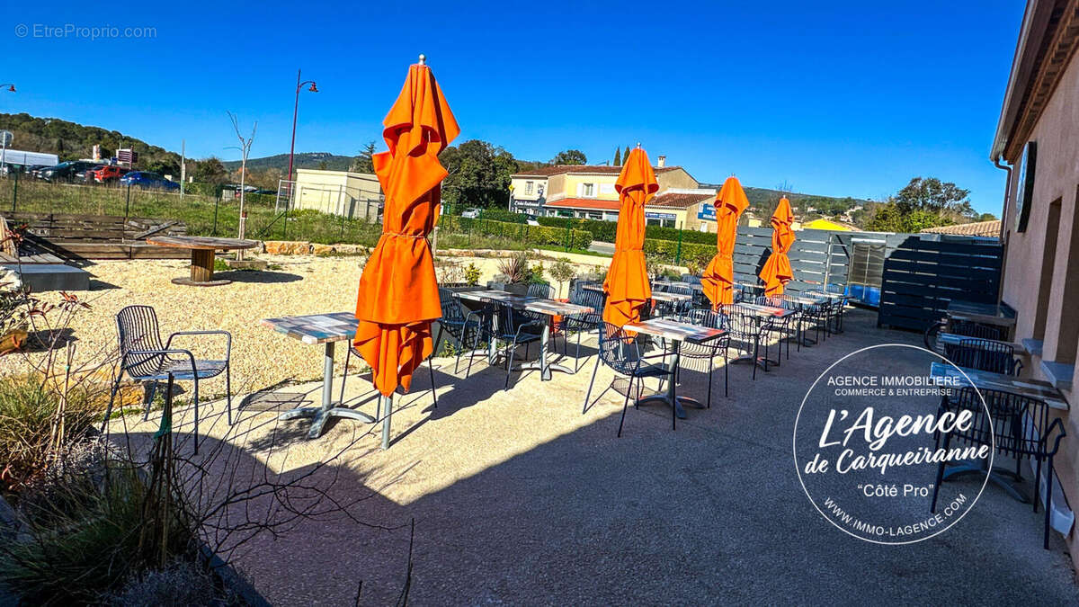 Fonds de commerce brasserie 175 m2 avec terrasse privative et parking gareoult - photo 5