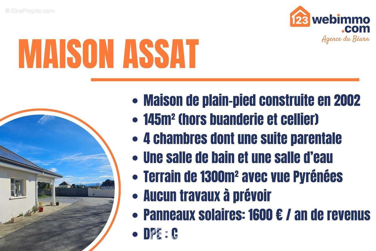 Maison à ASSAT