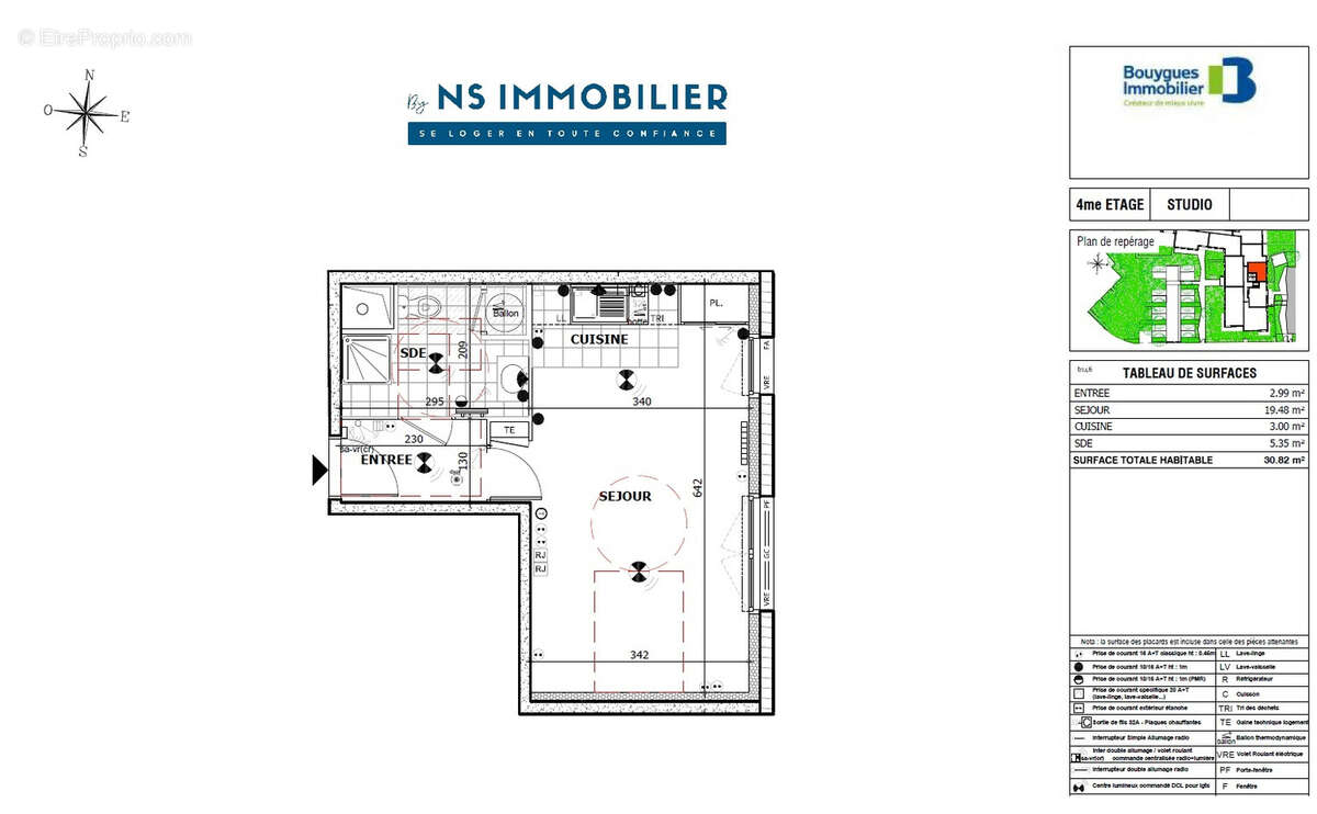 Appartement à SARTROUVILLE