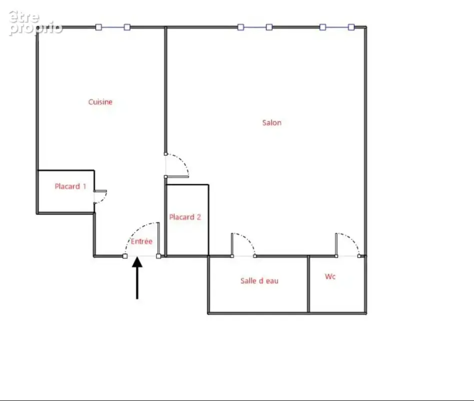 Appartement à MARSEILLE-3E