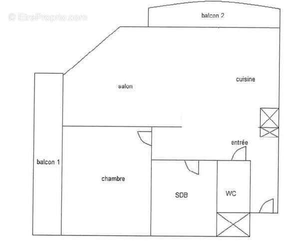 Appartement à LEVALLOIS-PERRET