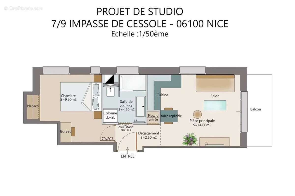 Appartement à NICE