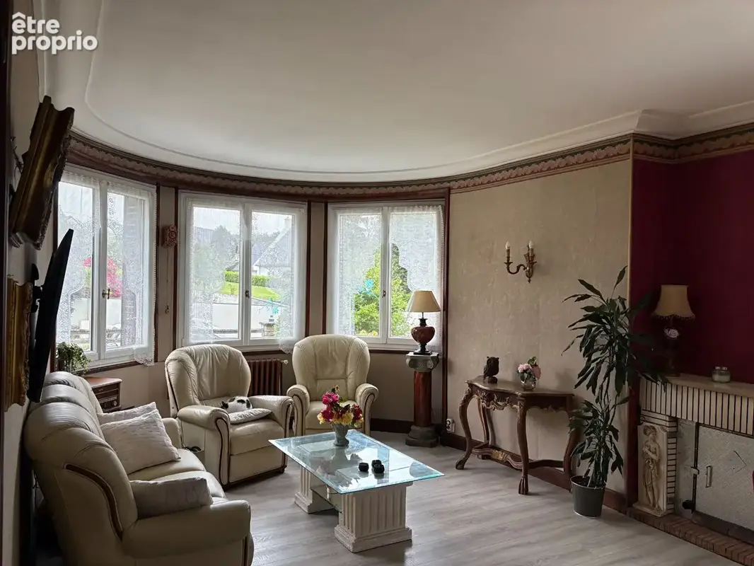 A vendre Locminé, maison de maître de 120m², 3 chambres, sur un terrain 8260m² - photo 4