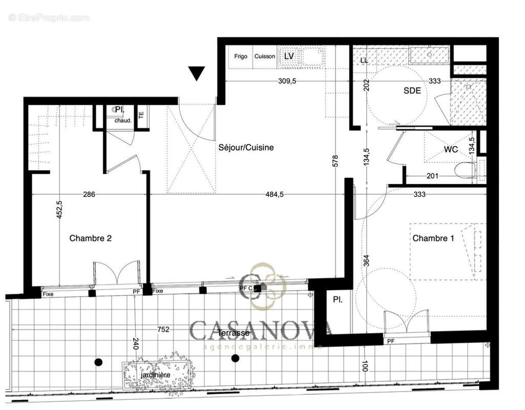 Appartement à CASTELNAU-LE-LEZ
