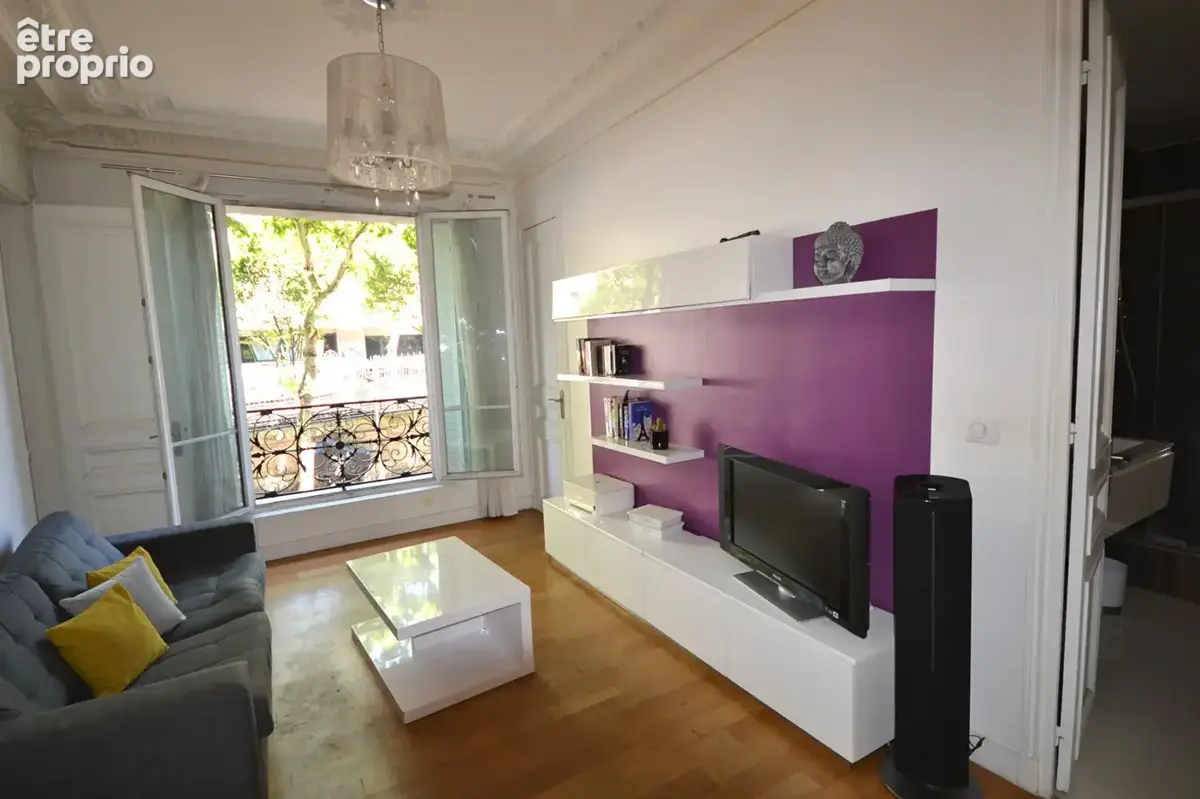 Appartement Paris 3 pièce(s) 56.50 m2 - photo 2